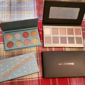 Eye Shadow Pallets Crown Pro and Colourpop